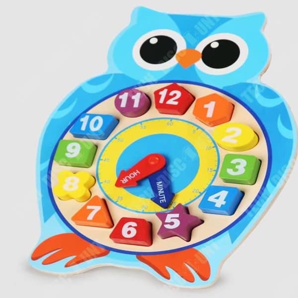 TD® Frog Clock for Kids Frog Number Watch Lekfullt speltillbehör Inlärningsschema Kul Nytt