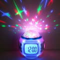 Miniatyrbild 3 av 4: TD® Radio Väckarklocka Ljus Barn Multifunktionsprojektor Musik Sömn Display Tid Temperatur Perfekt Barnrum