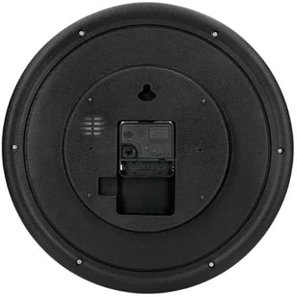 Väggklocka - Q-Connect - Modern - Plastik - Diameter 28 cm - Svarta siffror på vit bakgrund