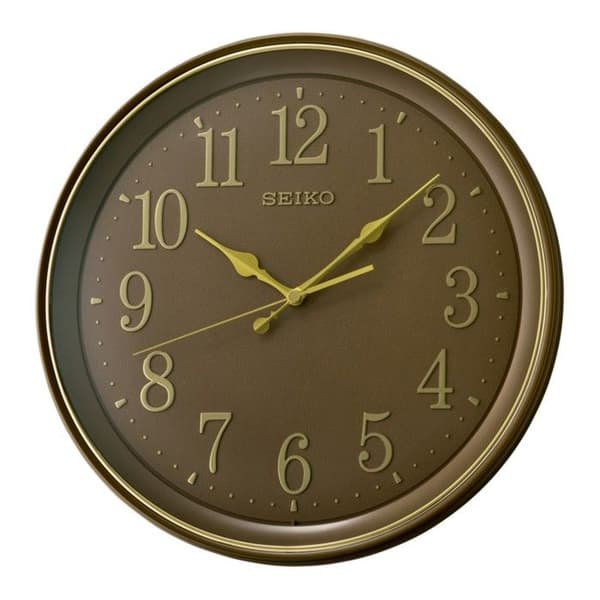 väggklocka SEIKO QXA798B Brun