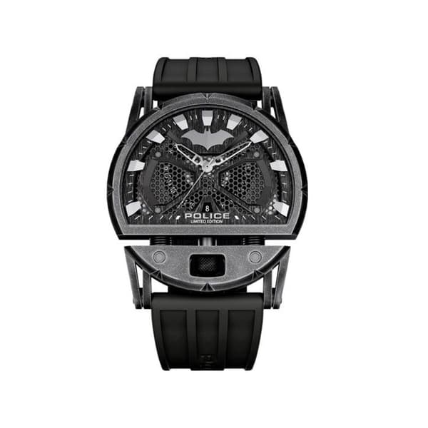 Horloge Police PEWGN0075401 Silikon Svart