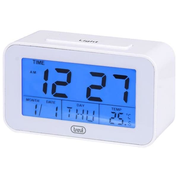 Digital klocka - Trevi - SLD 3P50 - Stor LCD-skärm - Programmerbar väckarklocka - Snoozefunktion