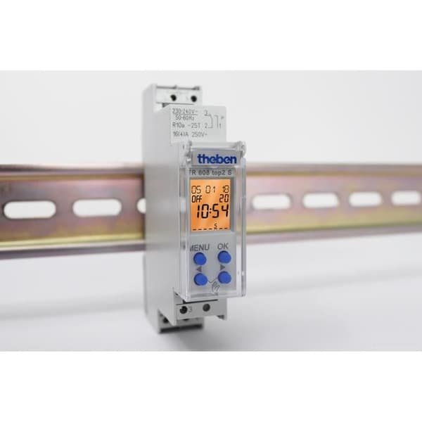THEBEN TR 608 top2 S 6080101 DIGITAL PROGRAMMERBAR KLOCKA