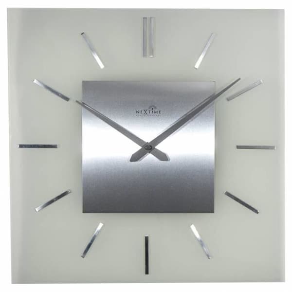 NeXtime 3148, AA, Silver, Glas, 400 mm, 55 mm, 400 mm