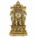 Miniatyrbild 1 av 4: Design toscano - KY5026 - Chateau de Chambord Classic Decor Öppen spis Hyllklocka, 51 cm, polyresin, guld