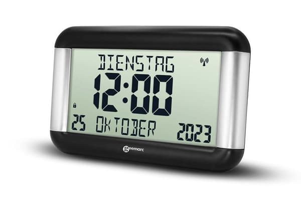 Klocka - Geemarc pendel - VISO8BLK/SILVDE