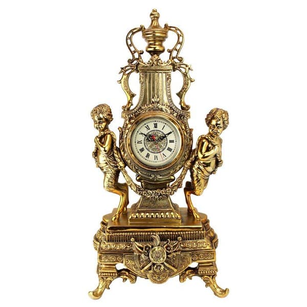 Klocka - Design Toscano pendel - KY026 - Beaumont Grand Chateau klocka i falskt antikt guld