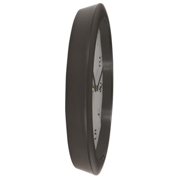 Väggklocka - ALBA - 30 cm - Tyst - Svart - Modern design
