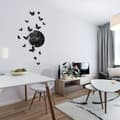 Miniatyrbild 3 av 4: Väggklocka - FLEXISTYLE - 30 cm - Akryl - Modern design - Tyst