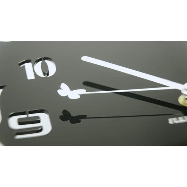 Väggklocka - FLEXISTYLE - 30 cm - Akryl - Modern design - Tyst