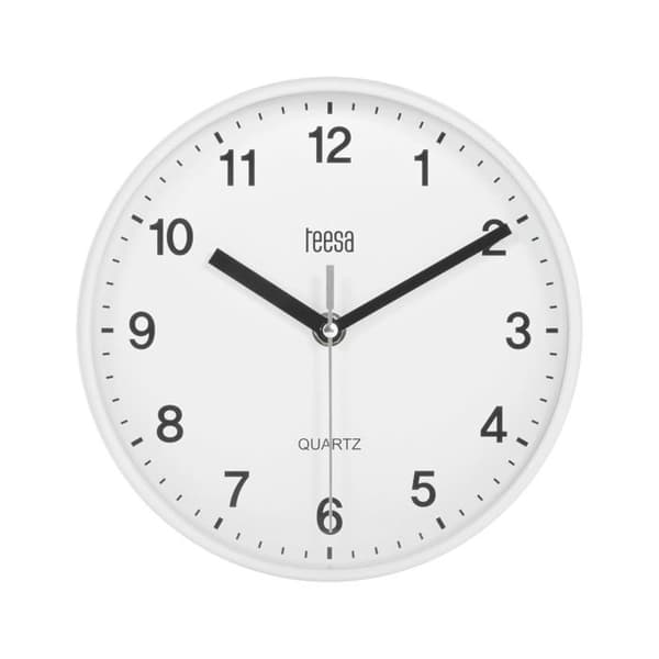 Klocka - pendel Teesa - TSA0038 - Vit Väggklocka 20 cm