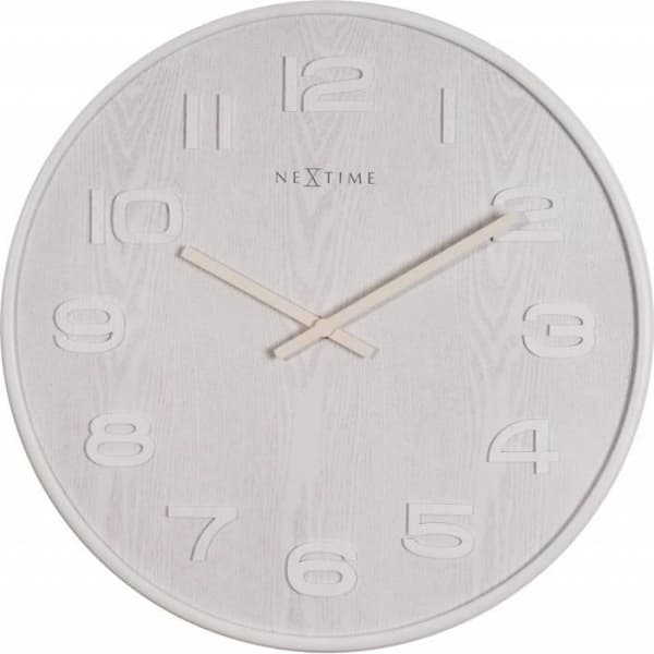 NeXtime 3096WI, AA, Vit, Trä, Trä, 400 g, 35 cm