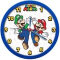 Miniatyrbild 1 av 2: Väggklocka - Super Mario - 25 cm - Flerfärgad - Plast - Helmoderna Design