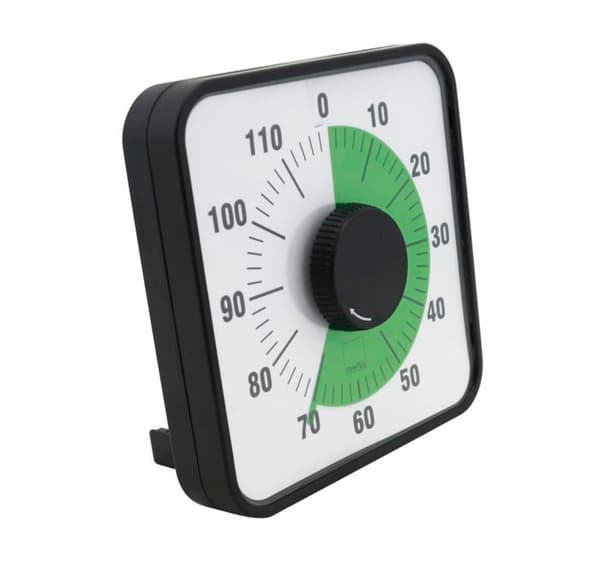 Klocka - pendel Timetex - 61977 - Automatisk klocka 120 minuter, magnetisk, 19 x 19 cm