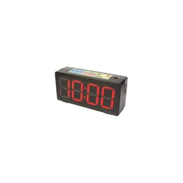 Perel Klocka med Timer Svart