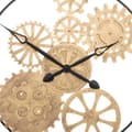 Miniatyrbild 4 av 6: Klocka "Isae" - metall - förgylld - D90 cm - Guld - Atmosphera inredningsdesigner