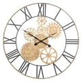 Miniatyrbild 1 av 6: Klocka "Isae" - metall - förgylld - D90 cm - Guld - Atmosphera inredningsdesigner