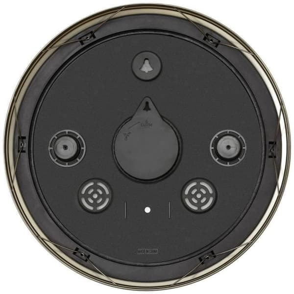 Utomhusklocka - TFA DOSTMANN - 60.3067.02 - 380 mm x 63 mm - Vit - Vattentålig