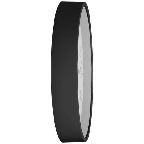Väggklocka - TFA DOSTMANN - 60.3550.01 - Radiostyrd - 24.5 cm - Svart