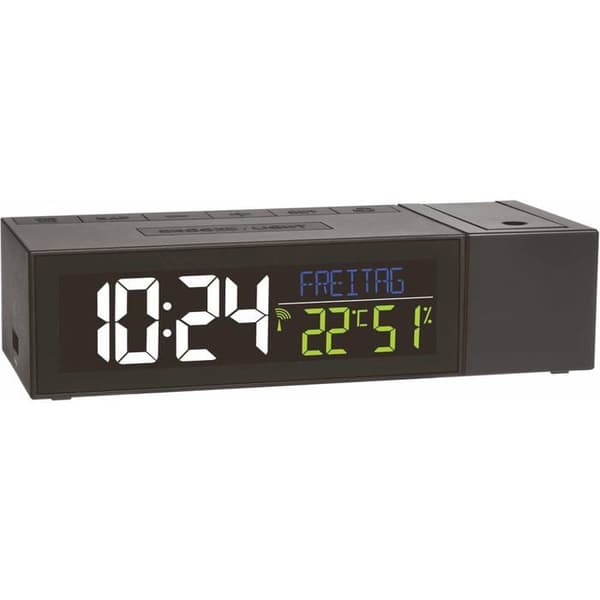 Radiostyrd klocka - TFA - 60.5014.01 - Svart - Vuxen - Inomhus