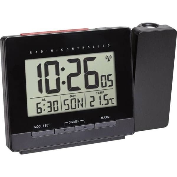 Radiostyrd klocka - TFA - 60.5016.01 - Svart - Vuxen - Unisex