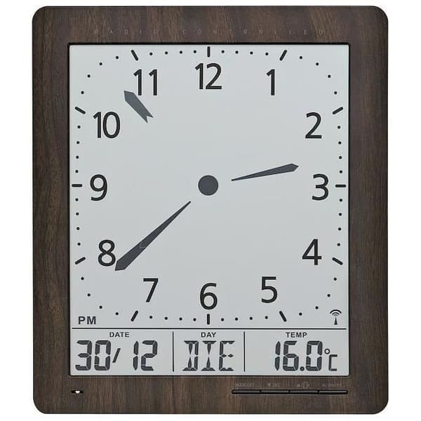 väggklocka - AMS - 5893 - Analog-digital -