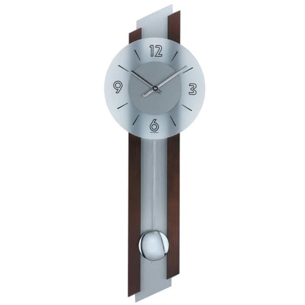 Modern väggklocka med kvartsverk från AMS AM W7207/1