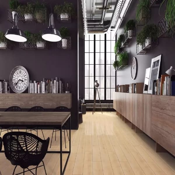 Laminatgulvpaneler Sevilla Oak AC4 8mm V-Groove