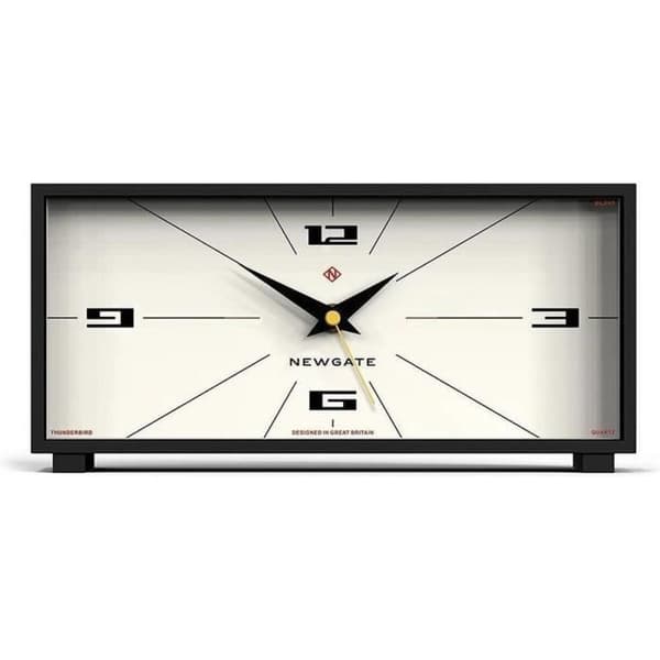 Newgate Thunderbird klocka - svart/verme - 13,4x28x7,5 cm