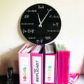 Miniatyrbild 3 av 4: Math Väggklocka