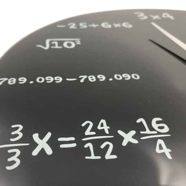 Math Väggklocka