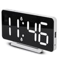Miniatyrbild 1 av 4: Klocka med alarm och termometer, GreenBlue GB383, vit
