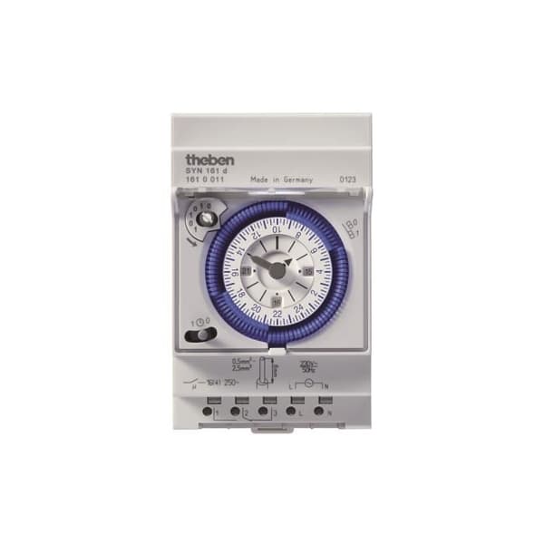 Theben SYN 161d 1610011 'Analog programmer klocka för dagligt program'