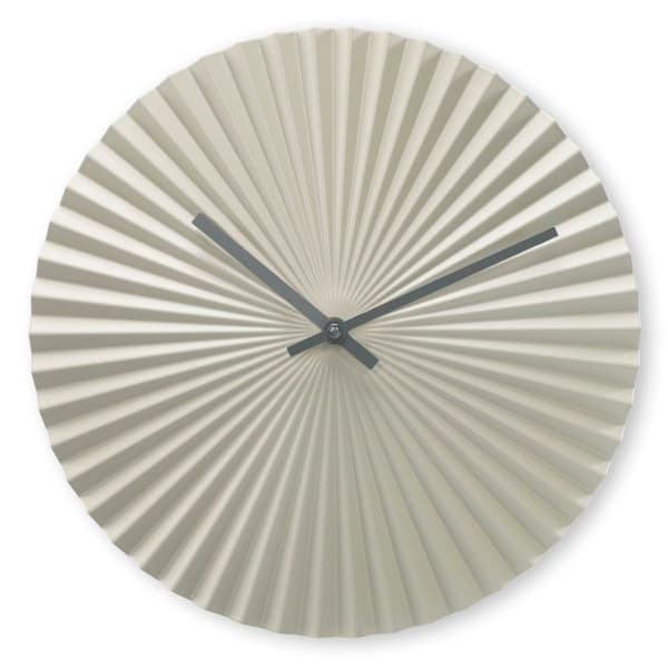 Väggklocka "Barbados", kvartsur, tyst gång, Ø 30cm, grön/vit