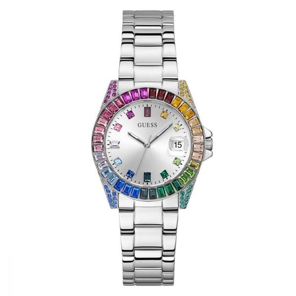 Klocka GUESS GW0475L4 Stål Silver