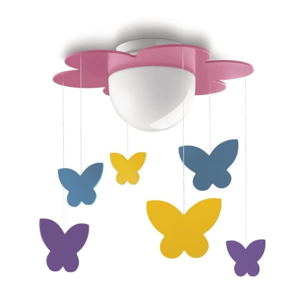 Philips Meria Taklampe fuksia 1x15W 230V
