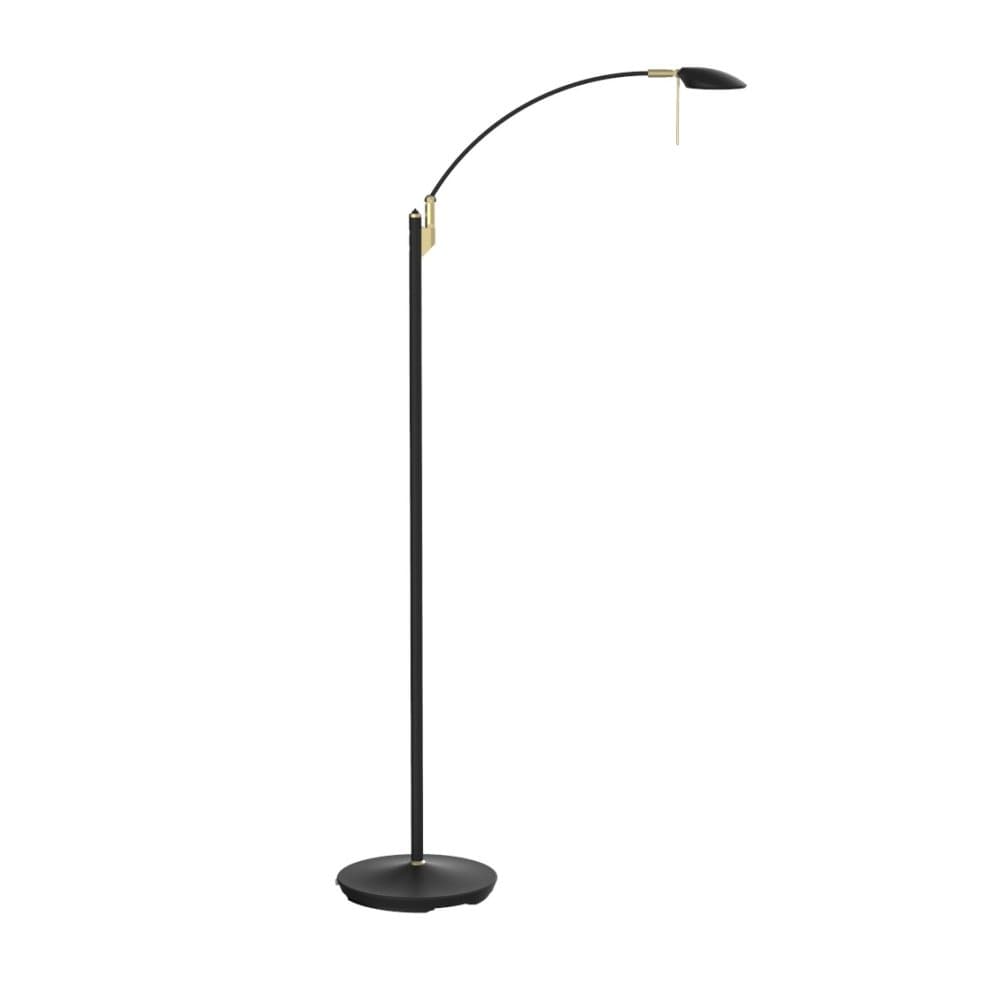 Texa Design Golvlampa Toreno LED Svart/Mässing
