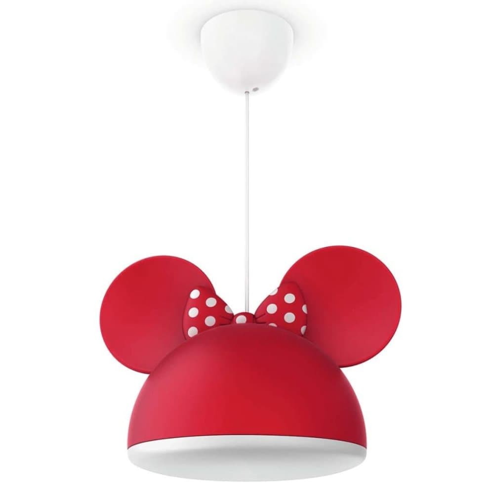 Philips Disney Minnie Mouse taklampe15 W rød 717583116
