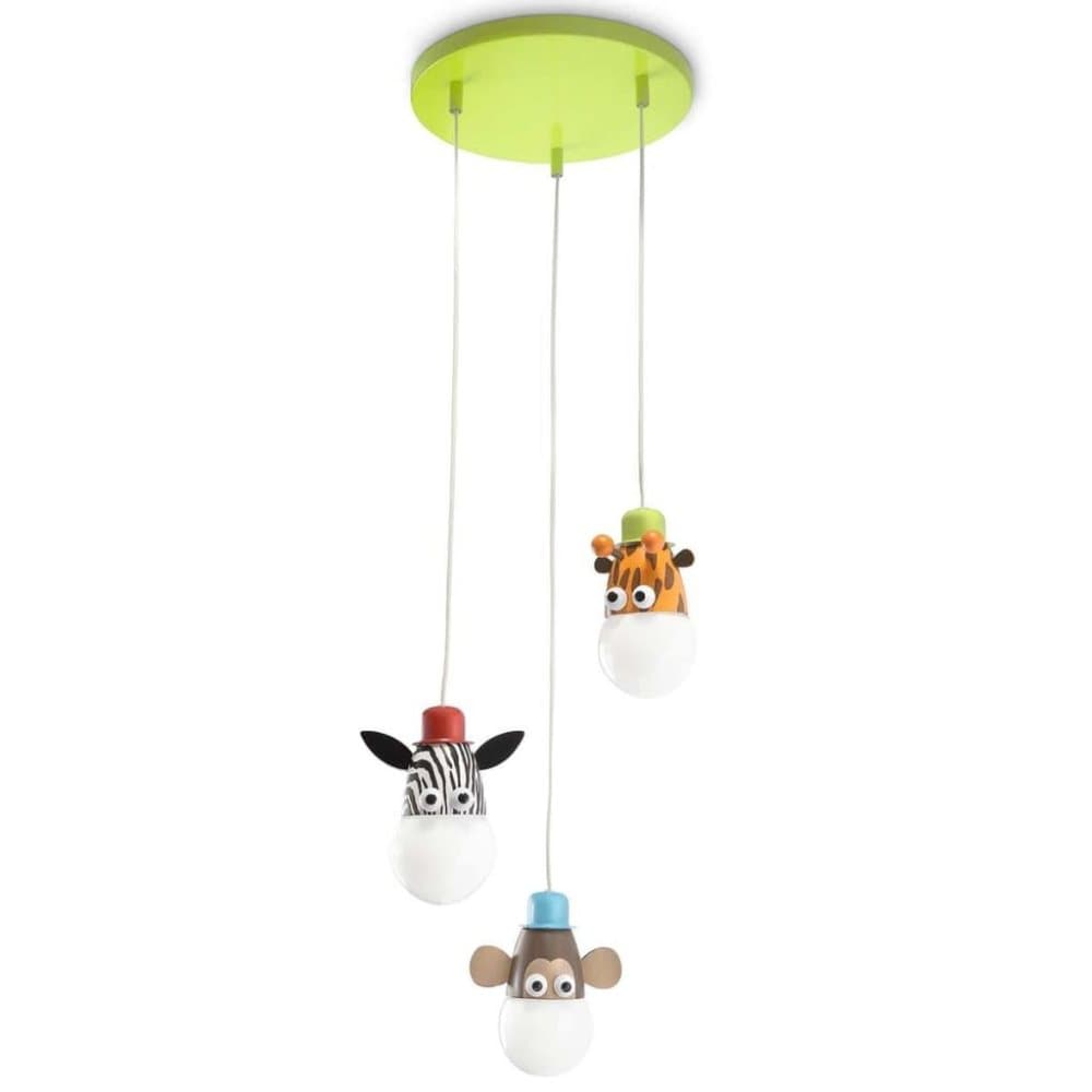 Philips myKidsRoom Taklampe Zoo 3x12 W 405945516