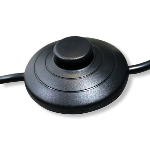 [lux.pro]® Elegant golvlampa - Triangle 1 x E 27 - 40W - svart