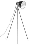 Miniatyrbillede 6 af 11: Gulvlampe Sort Metal 128 cm Stativ Stand Justerbar Skærm