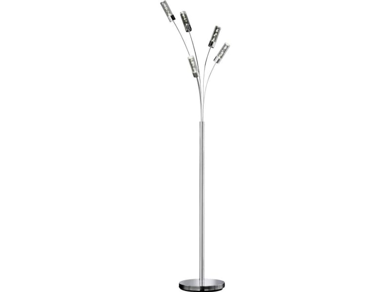 WOFI Midu 3193.05.01.0000 LED-golvlampa 25 W Varmvit Krom