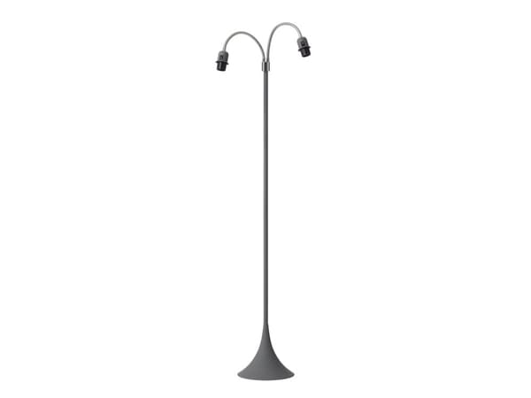 Nielsen Light Pedestrian Golvlampa m. armar - Mjuk Grå - Utan skärmar