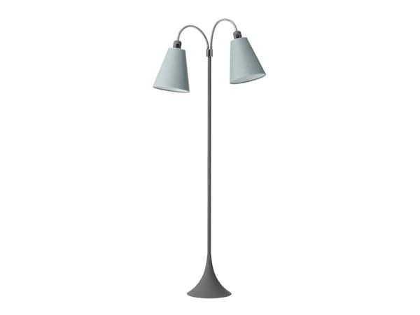 Nielsen Light Pedestrian Golvlampa m. armar - Mjuk Grå - Utan skärmar