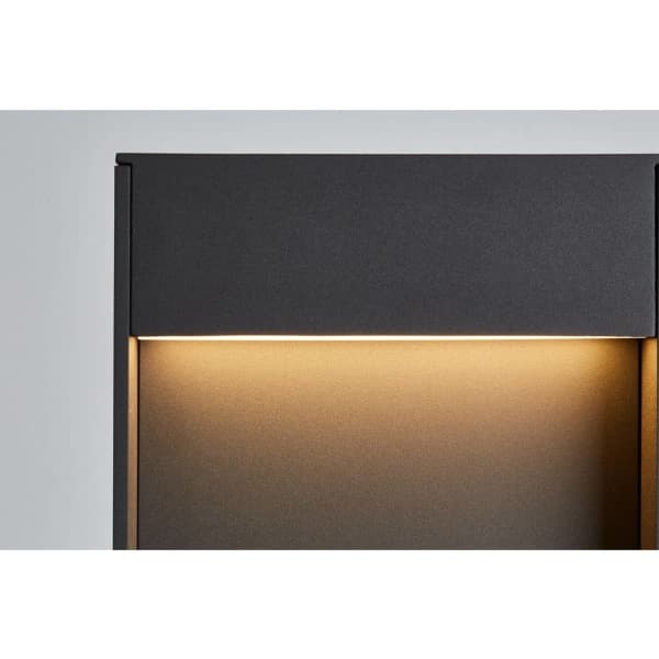 SLV FLATT stolpe, universal, antracit, IP65, aluminium, I, 9,7 W