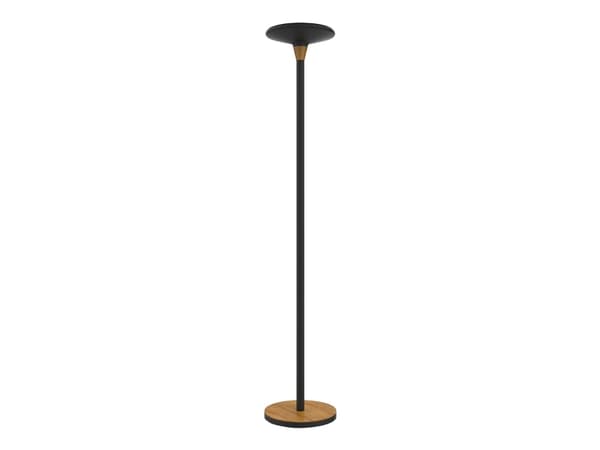 Unilux 400140805, Universell, Sort, Bamboo, Metall, 44,6 W, LED, 1 ampuller