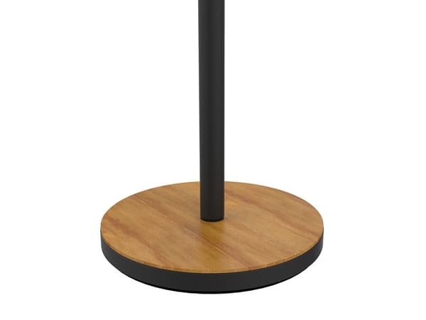 Unilux 400140805, Universell, Sort, Bamboo, Metall, 44,6 W, LED, 1 ampuller