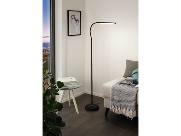 Eglo Laroa - Golvlampa - LED - 4.5 W - vitt ljus - 4000 K - svart