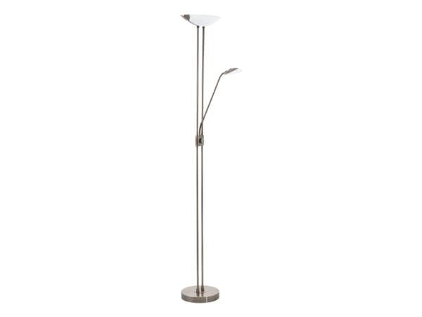 EGLO Baya Led, Bronse, Hvit, Glass, Plast, Stål, IP20, II, 1 ampuller, 22,5 W