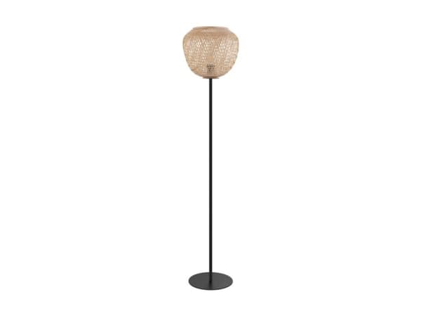 EGLO DEMBLEBY, Sort, Tre, Stål, Tre, IP20, II, E27Hs, 1 ampuller Sort, Tre